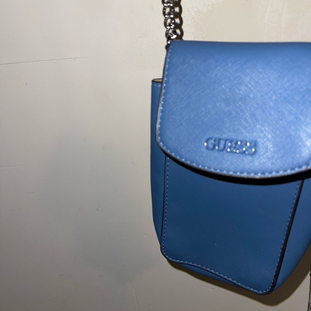 GUESS Sky Blue Crossbody Bag